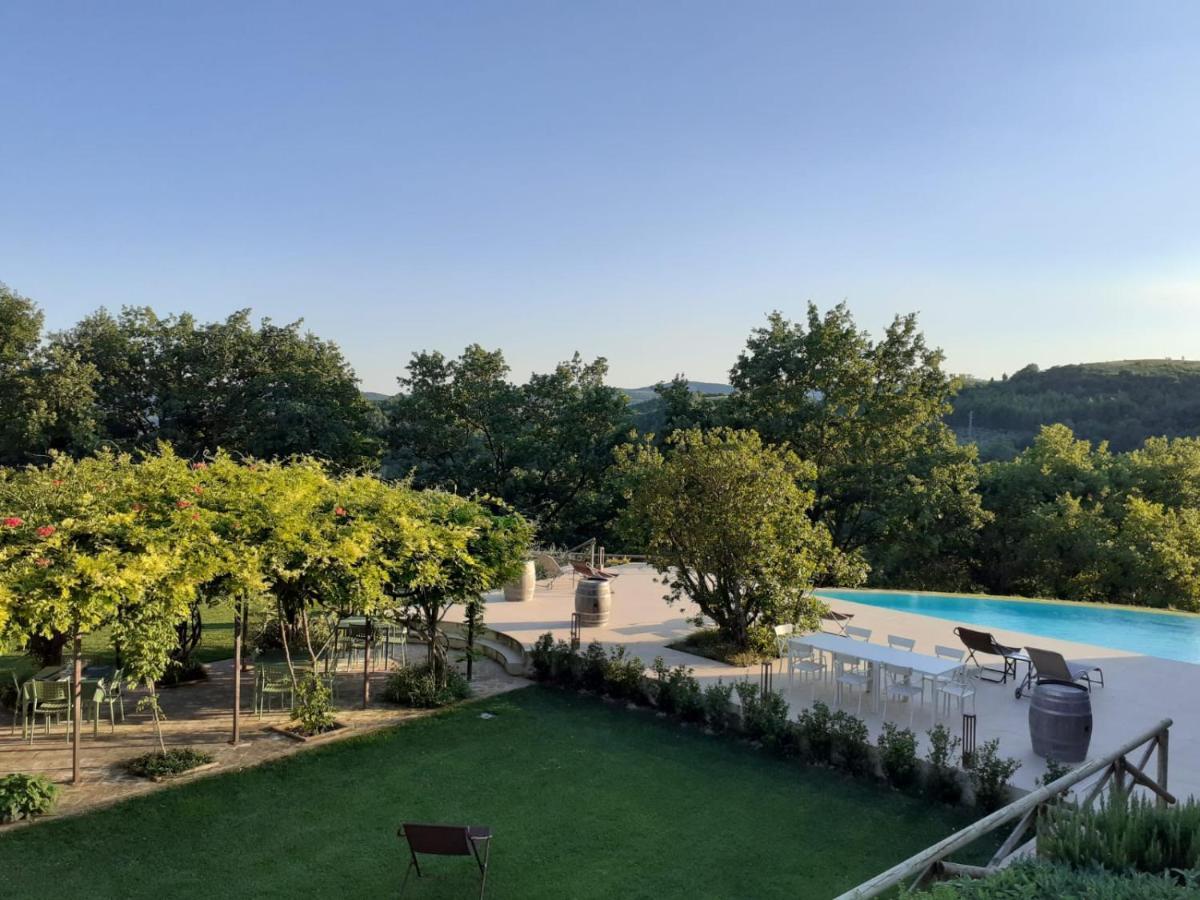 Agriturismo Fattoria Di Monticello San Venanzo Buitenkant foto