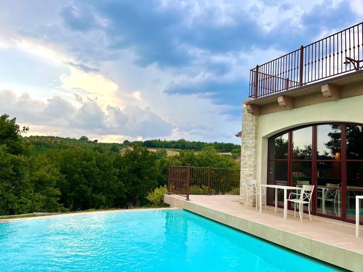 Agriturismo Fattoria Di Monticello San Venanzo Buitenkant foto
