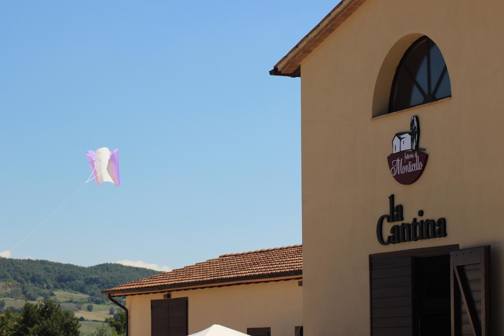 Agriturismo Fattoria Di Monticello San Venanzo Buitenkant foto